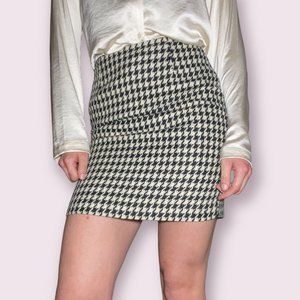 VTG Hugo Buscati Houndstooth Skirt